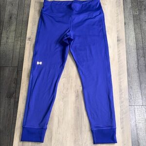 Under Armour Compression Coldgear Full-Length Blue Women's Leggings